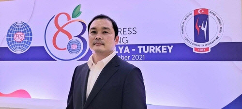 국제체조연맹 남자 기계체조 기술위원에 선출된 한윤수 교수[대한체조협회 제공]